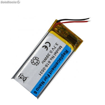 Batería 3.7V Li-polímero recargable 616-0531 para iPod Nano 6 6th 110mAh - Foto 4