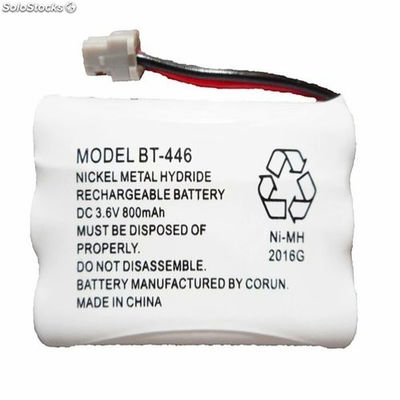 Batería AAA recargable 3.6V 800mAh para Uniden bt-446 bt-909 bt-1004