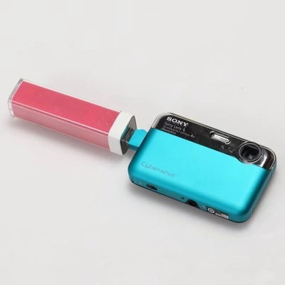 Bateria celular power bank portatil lipstick logo personalizado 2200mAh 2600mAh - Foto 4