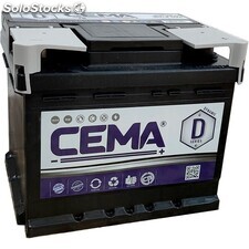 Bateria cema dynamic 60AH 480A 242x175x175 + dcha.