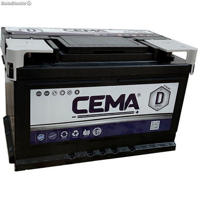 Bateria cema dynamic 75AH 640A 278x175x175 + dcha.