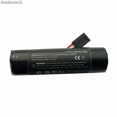 Batería de altavoz bluetooth recargable 3.7V 2200mah MCR18650 para Altec Lansing