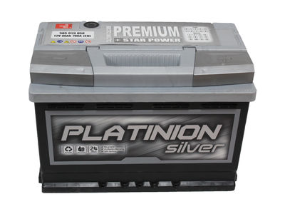 Batería de coche 80ah max platinion premium