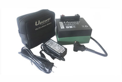 Batería de litio para carro de golf 12v 22Ah Upower con kit de carga
