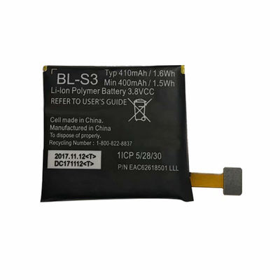 Bateria de polímero de lítio para relógio inteligente LG Chem BL-S3 da LG Series