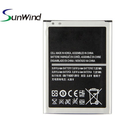 Bateria de substituição GB / T 18287 2013 3.8V 1900mAh para Samsung Galaxy S4