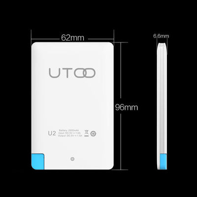 Batería externa para dispositivos portátiles forma de tarjeta de crédito 4000mah
