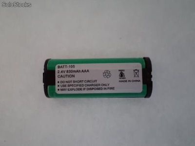 Batería para teléfono inalambrico Panasonic hhr-p105, batt-105