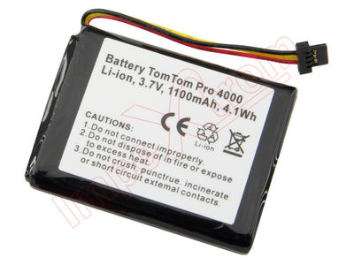 Bateria para TomTom xxl, PRO4000, One xl 4EG0 001.17, One xl 340 4EG0 001.08, - Foto 2