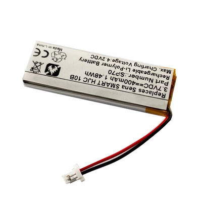 Batería recargable 400mah para Auriculares Bluetooth Intercom Sena SMART HJC 10B