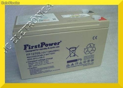 Bateria selada 12v 7 ah first power