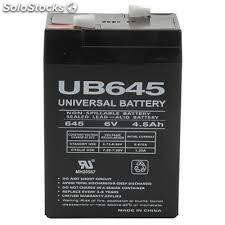 Bateria Sellada Acido Plomo 6v 4.5 Ah ub by upg