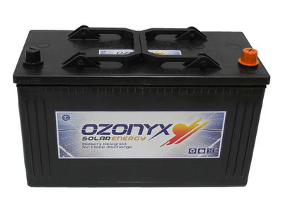 Batería Solar 125Ah ozonyx Solar Abierta