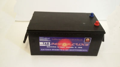 Bateria solar hermetica tab megaluxe 12V/265AH - Foto 2