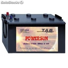 Bateria solar plomo acido Power Sun marca Tab 12v/160Ah c100