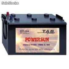 Bateria solar Power Sun tab 12v/250Ah c100