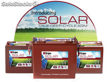 Bateria solar trojan usa / 2V /4V / 6V / 12V
