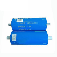 Batería titanato litio 2.3V 40Ah LTO66160H carga rápida para autobús eléctrico