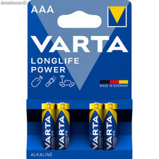 Baterias LR03 AAA 1260mAh 1,5V. Blister 4u