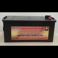 Baterias solares hermeticas sin mantenimiento megalux 260Ah/12V