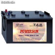 Baterías solares power sun marca tab solar 12v/85ah c100
