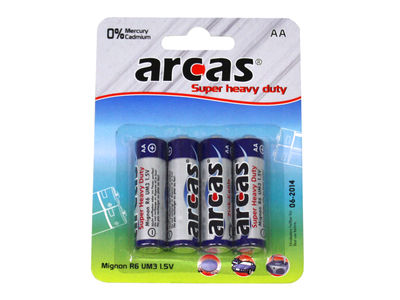 Batterie Arcas R06 Mignon AA (4 St.)