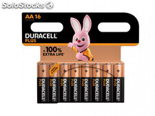 Batterie Duracell Alkaline Plus Extra Life MN1500/LR06 Mignon AA (16-Pack)