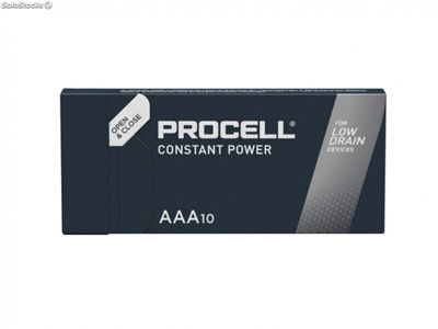 Batterie Duracell procell Constant Micro, AAA, LR03 1.5V (10-Pack)