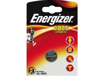Batterie Energizer CR2025 3.0V Lithium (1St.)