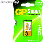 Batterie gp super e-Block 9V (1 St.) 030.1604AC1