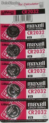 Batterie litio Maxell 2032 blister 5 pz