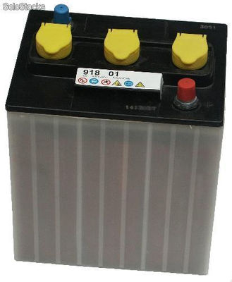Batterie semi-traction DIN, décharge lente, 6 et 12 Volts - Photo 2