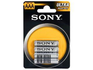 Batterie sony Zink-Chlorid Ultra R03 Micro AAA (4 St.) - Foto 3