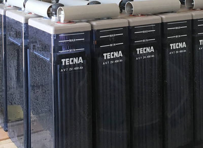 Batterie Tecna planes, éléments 2V, entre 50 Ah et 1500 Ah