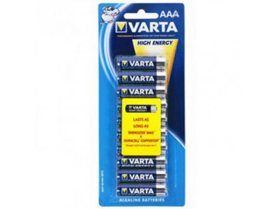 Batterie Varta Alkaline Micro AAA LR03 1.5V Blister (10-Pack) 04903 121 461