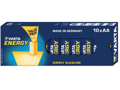 Batterie Varta Alkaline Mignon AA Energy Retail Box (10-Pack) 04106 229 410
