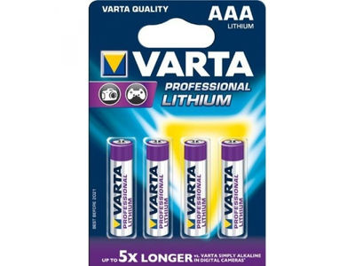 Batterie Varta Lithium Micro AAA FR03 1.5V Blister (4-Pack) 06103 301 404