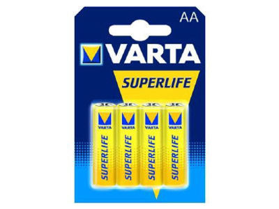 Batterie Varta Superlife R06 Mignon AA (4 St.) - Foto 2