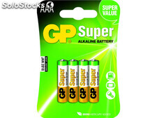 Batterien gp super LR03 Micro AAA (4 St.) 030.24AC4