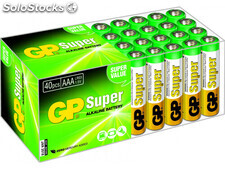 Batterien gp super LR03 Micro AAA (40 St.) 03024AB40