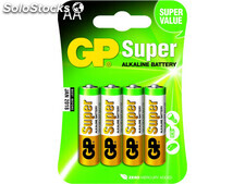 Batterien gp super LR06 Mignon AA (4 St.) 030.15AC4