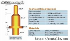 Battery Contact Probe Test Pogo Pin BIP39 for Connector Application