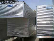 Bau renault master carga seca aluminio com porta lateral marca icebox