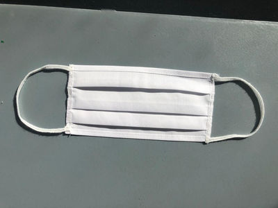 Bavette 3 Plis Haute Qualité en Tissu Lavable Certifié imanor nm/st 21.5.201 - Photo 2