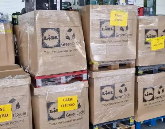 Palets de LIDL SOLO PEQUEÑO ELECTRODOMESTICO devoluciones SIN REVISAR