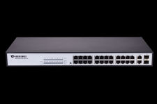 Bdcom S1226‐24P‐330 - Switch Ethernet 24-Ports 100M PoE avec 2 Ports Gigabit