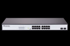 Bdcom S1518‐16P‐330 - Switch 16 ports 10/100/1000 PoE+ Base‐t + 2 ports sfp Giga