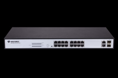 Bdcom S1526‐24P‐400 - Switch 24 ports 10/100/1000 Gigabit PoE + 2 Port sfp