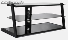 Beautiful outdoor tempered glass tv tables