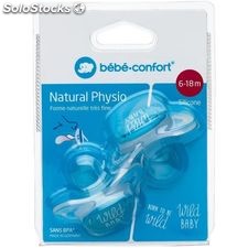 Bebe Confort Lot De 2 Sucettes Natural Physio En Silicone 18 36 Mois Sweet